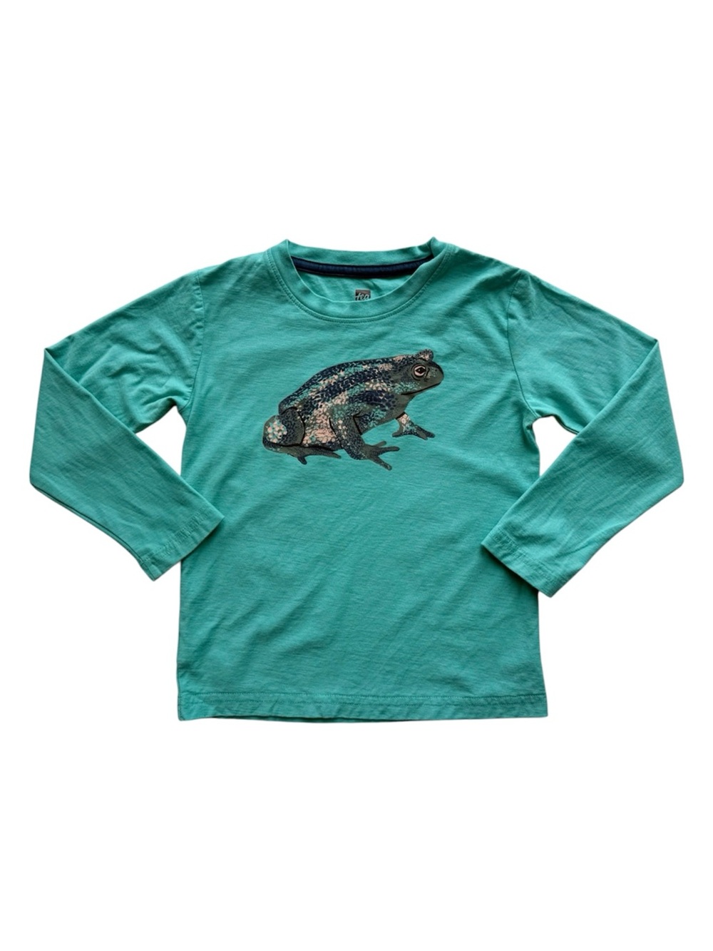 Tea Collection Long Sleeved Frog Tee size 4